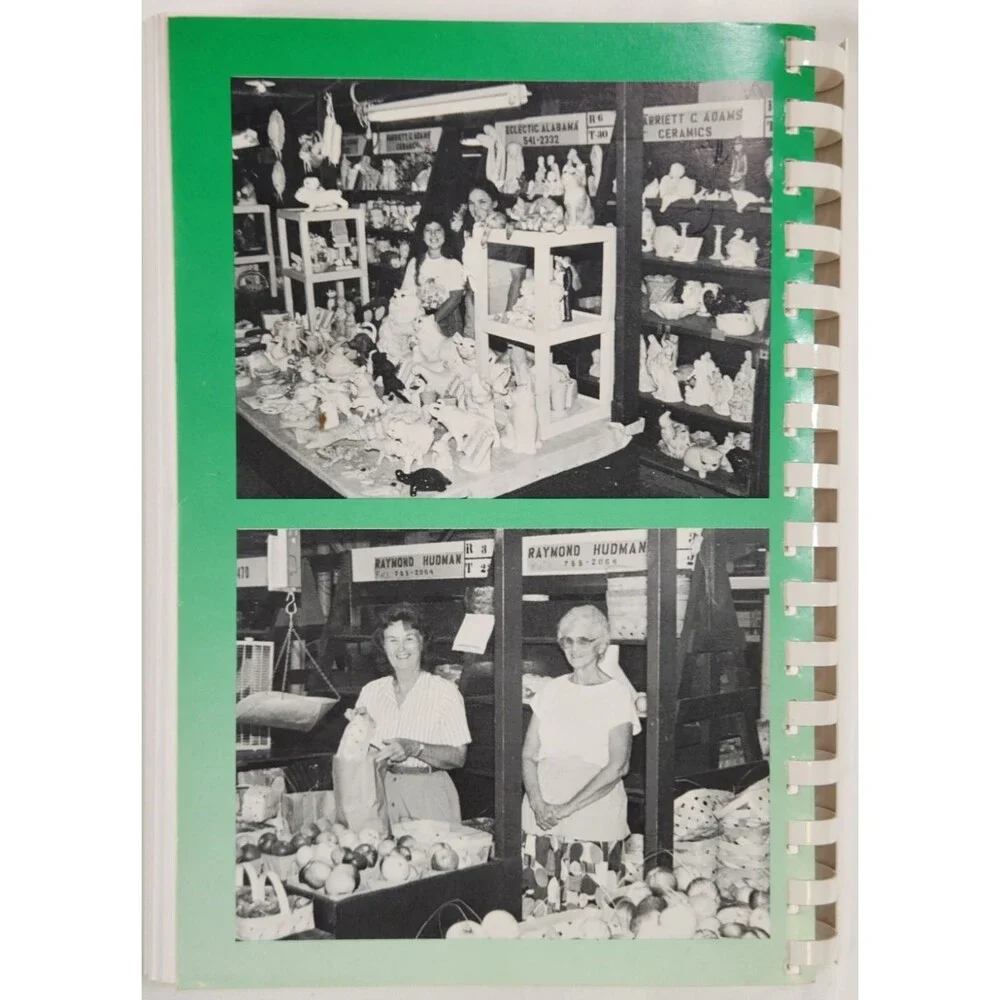 1993 Montgomery Curb Market Association Cookbook Recipes Alabama Southern Local